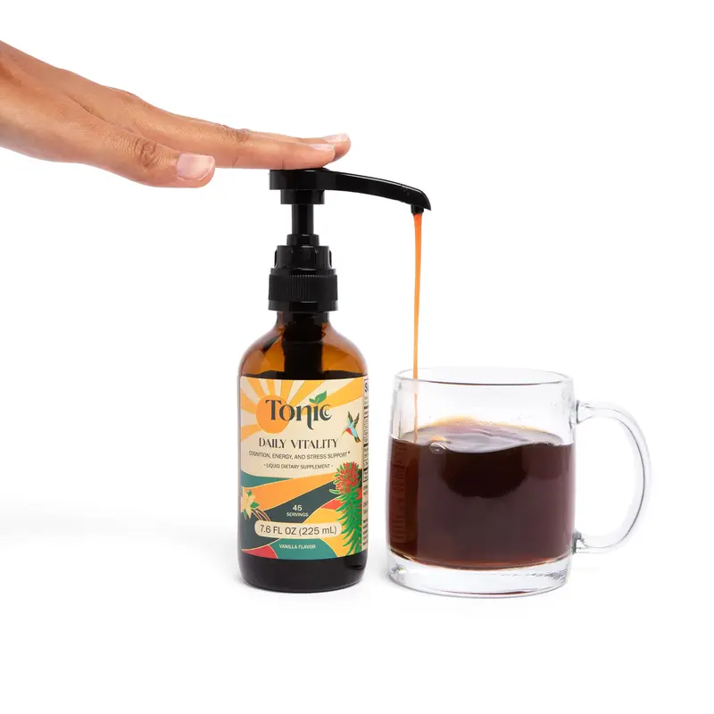Daily Vitality- Mood, Energy, and Stress Support Natural Beverage Boost