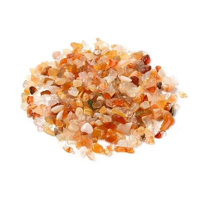 Natural Carnelian Chip Beads