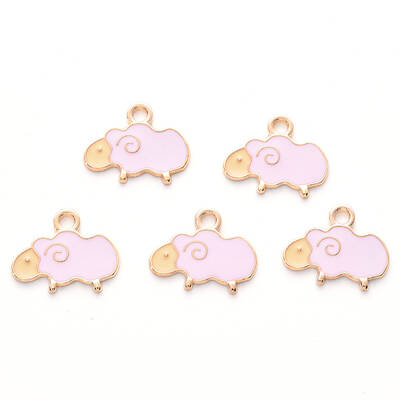 Alloy Enamel Pendants