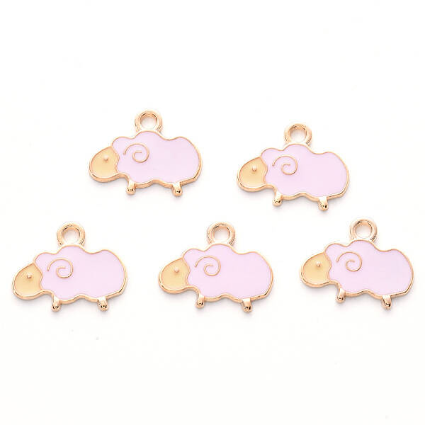 Alloy Enamel Pendants