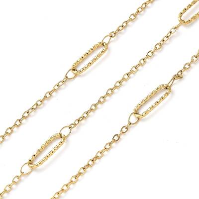 304 Stainless Steel Oval & Cable Chains