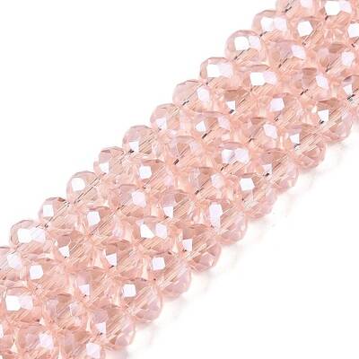 Electroplate Glass Beads Strands