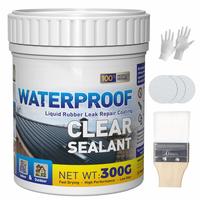 Invisible Waterproof Agent Sealant with Full Tools, 10oz Transparent Adhesive Insulating Sealant Coating Provides Ultimate Pr...