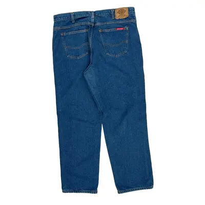 Dickies Jeans - 38W 30L Blue Cotton Blend