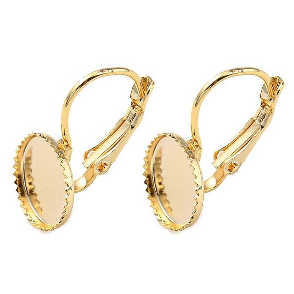 Brass Leverback Earring Findings