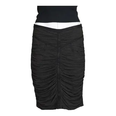 Dolce & Gabbana Sheer Midi Skirt - 30W UK 10 Grey Viscose Blend