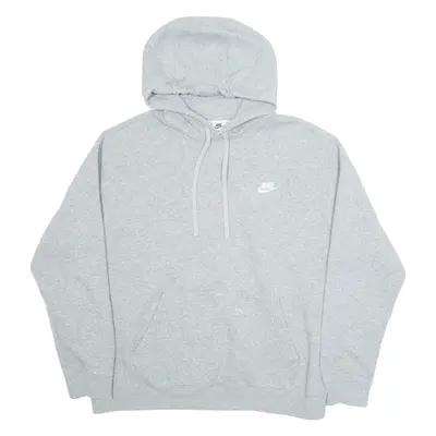 NIKE Mens Grey Hoodie L