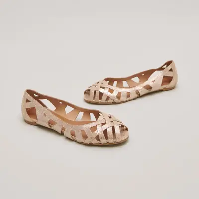 264- Deray Croute Laminee Platine | Color: PLATINE | Size: 39