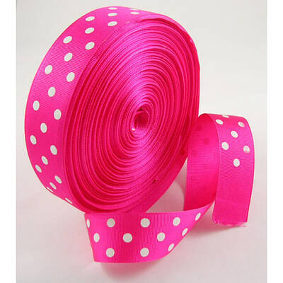 Polka Dot Ribbon Grosgrain Ribbon