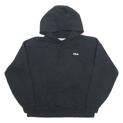FILA Mens Black Hoodie XL