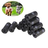 10/20 roll thick leak-proof dog poop bag | Portable cat and dog garbage bag dispenser | Scented, biodegradable, tear-resistan...