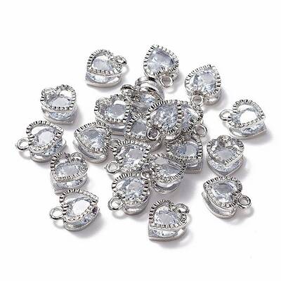 Heart Alloy Charms