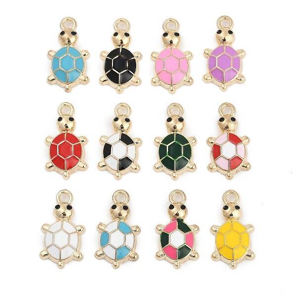 Alloy Enamel Pendants