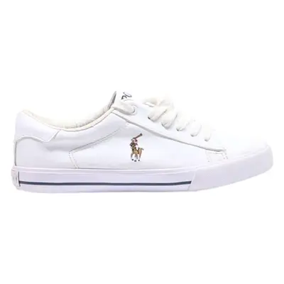 POLO RALPH LAUREN Sneaker Trainers White Leather Womens UK 4.5