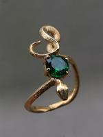 Punk Vintage Snake Design Ring, Gifts for Her, Fashion Accessories for Both Men & Women for Party, Daily Clothing Decor, Tren...