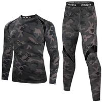 Muezna Men's Thermal Top and Bottom Set Underwear Long Johns Base Layer with Soft Fleece Lined Fabric
