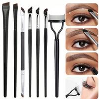 Professional Eye Makeup Brush Set, 5/7 Counts Eyeliner Brush & Eyebrow Brush & Eyelash Brush, Professional Makeup Tools for W...