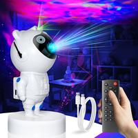Astronaut Galaxy Projector Star Night Light with Music Remote Control and 360° Adjustable Nebula Galaxy Light Projector Whit...