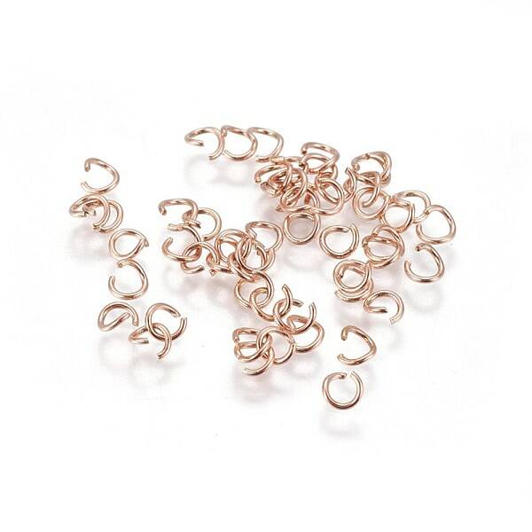 Ion Plating(IP) 304 Stainless Steel Open Jump Rings