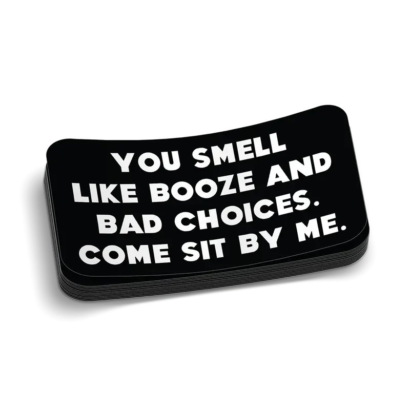 Bad Choices Hard Hat Decal