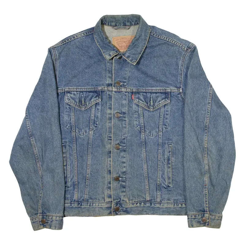LEVI'S Mens Denim Jacket Blue L