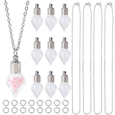 DIY Perfume Bottle Necklace Making Kit