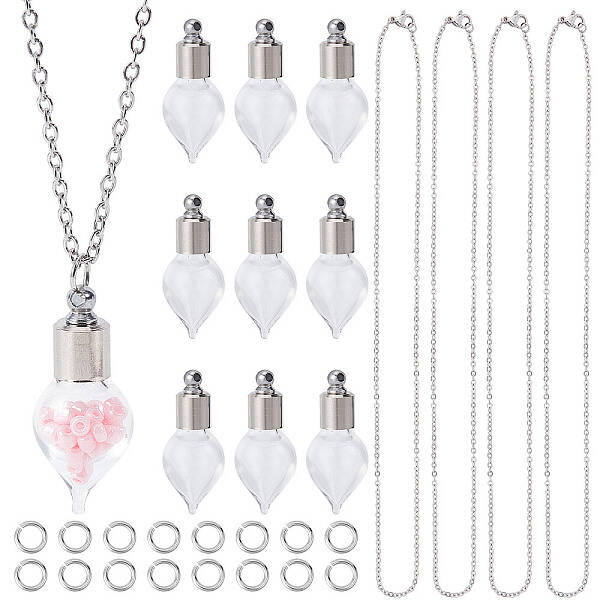 DIY Perfume Bottle Necklace Making Kit