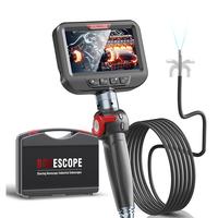 Ralcam Professional Articulating Borescope, 2-Way 180° Endoscope Camera with 8.5mm Lens Articulated Snake Camera, High Defin...