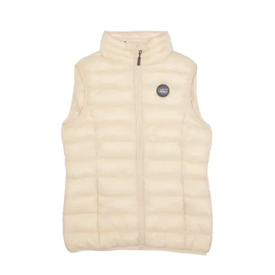 CLASS CAVALLI Puffer Gilet Beige Womens S