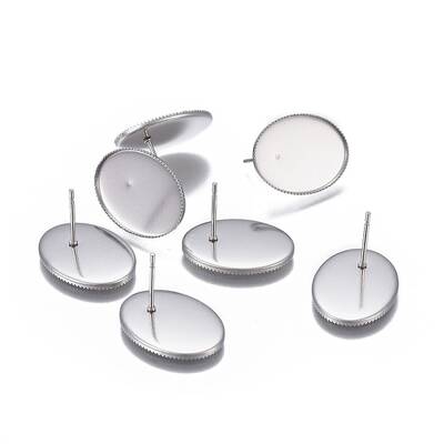 Non-Tarnish 304 Stainless Steel Stud Earring Findings