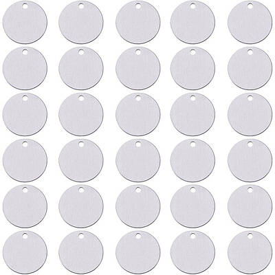 Aluminum Blank Pendants