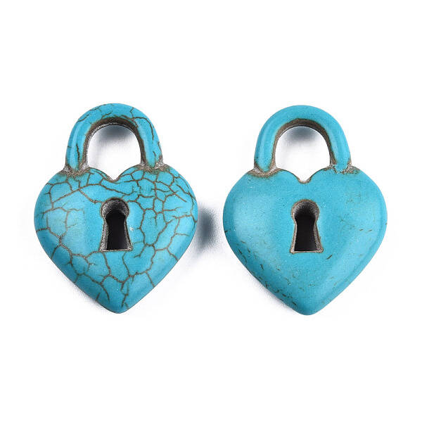 Synthetic Turquoise Pendants