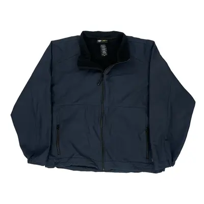 Dickies Jacket - 2XL Navy Polyester Blend
