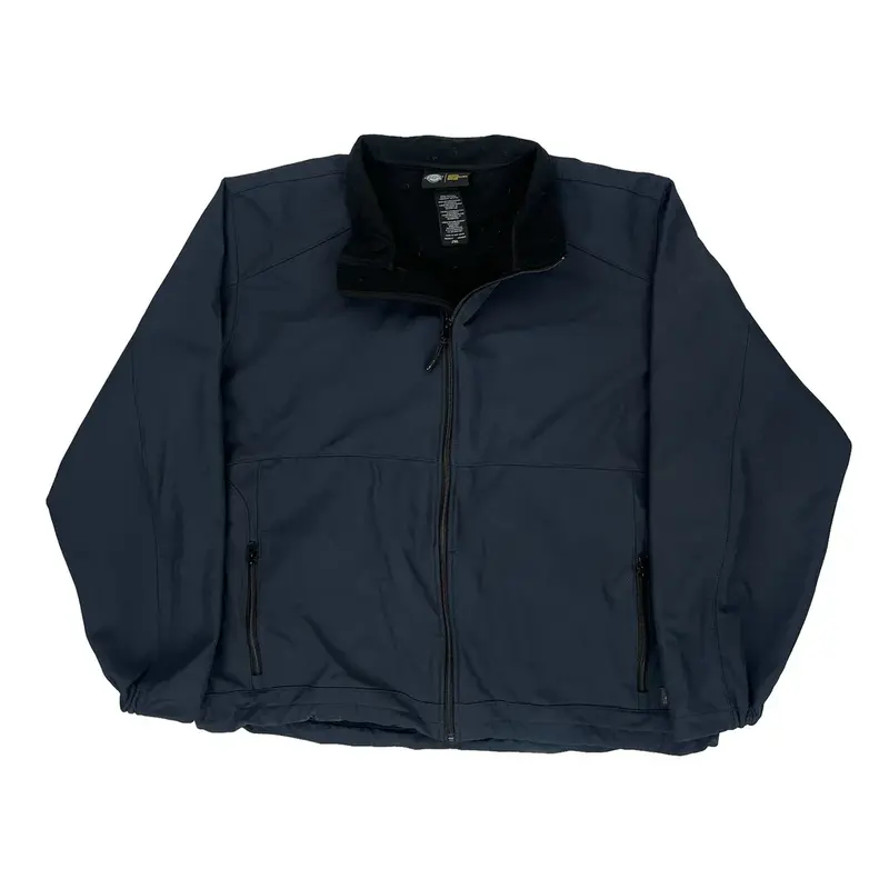 Dickies Jacket - 2XL Navy Polyester Blend