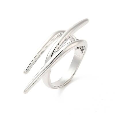 Brass Wire Open Cuff Rings