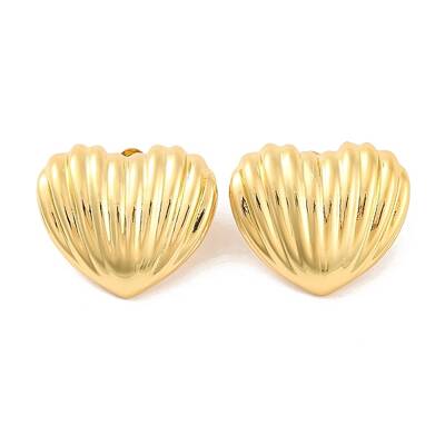 Brass Stud Earrings for Women