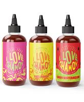Frutero Bundle Sugar Free Chamoy - Diabetic Friendly - Carb Free - Vegan - Gluten Free - No Artificial Dyes - Mexican Candy S...