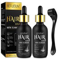 Sefudun 5% Minoxidil Hair & Beard Care Serum, Serum with Biotin for Men Dad Boyfriend Husband Brother, Natural Hair Beard Car...