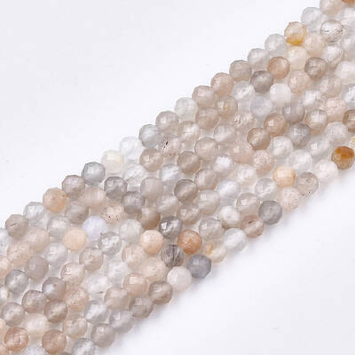 Natural Multi-Moonstone Beads Strands