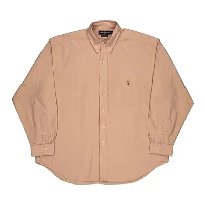 Ralph Lauren Shirt - XL Beige Cotton