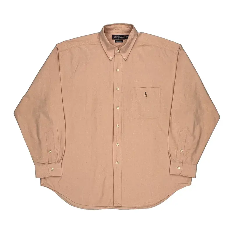 Ralph Lauren Shirt - XL Beige Cotton