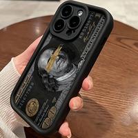 Money Trendy Luxury Pattern Case for iPhone 16 15 14 Pro Max 13 12 11 XR XS E Plus Shockproof Full Camera Protection Durable ...
