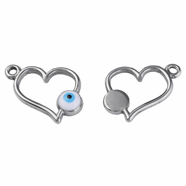 201 Stainless Steel Enamel Pendants