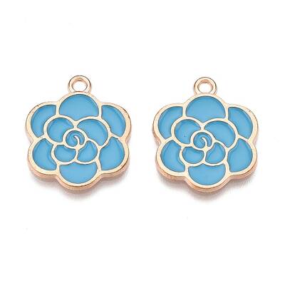 Alloy Enamel Pendants