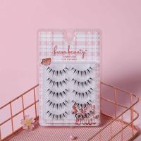 Yuna Clear Band Manhua Manga Lash Pack Eyelashes Makeup Cosmetic
