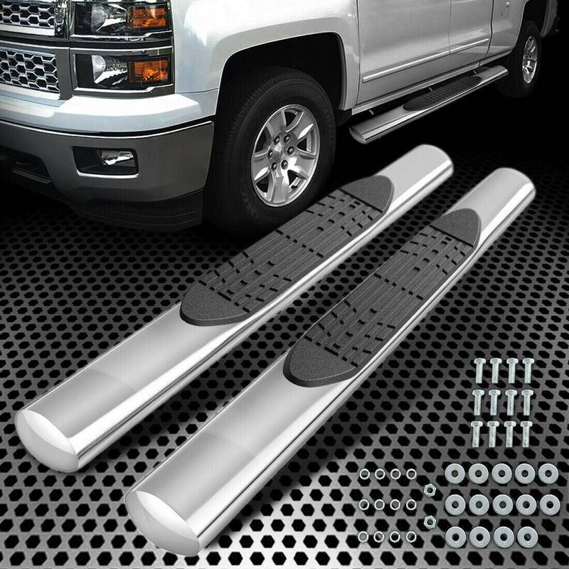 YITAMOTOR® Running Board For 1999-2018 Chevy Silverado/GMC Sierra 1500/2500/2500 HD/3500/3500 HD Regular/Standard Cab