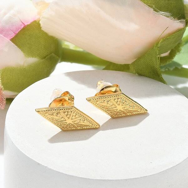 304 Stainless Steel Stud Earrings for Women