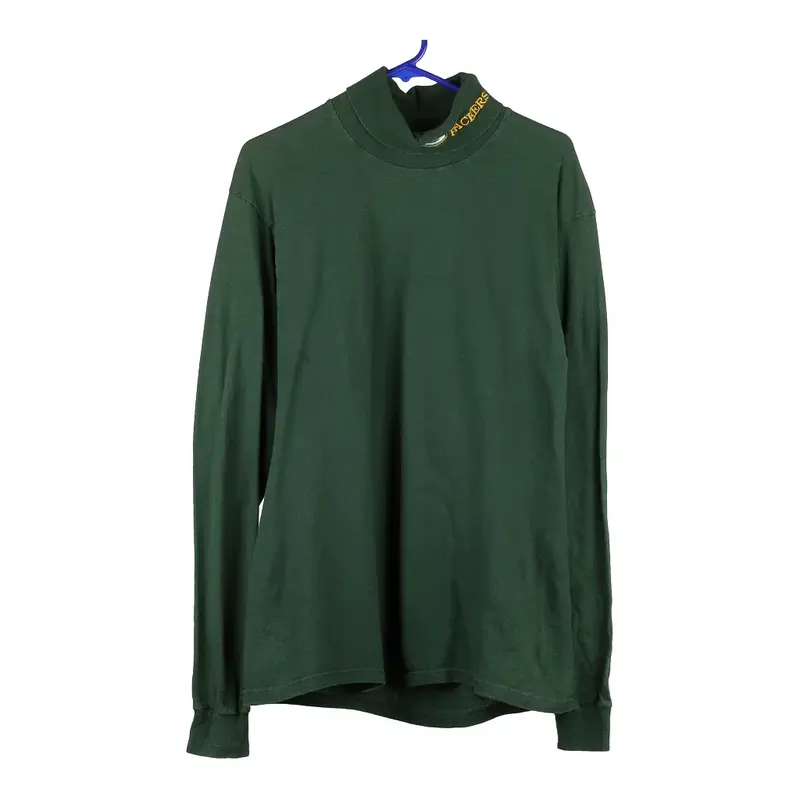 Green Bay Packers Fruit Of The Loom NFL Rollneck - Medium Green Cotton