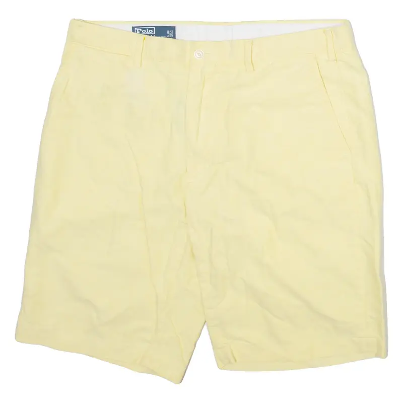 POLO RALPH LAUREN Mens Chino Shorts Yellow L W35
