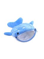 Cute Cartoon Shark Design Plush Coin Purse, Kawaii Novelty Zipper Coin Wallet for Women & Girls, Novelty Cute Mini Wallet for...